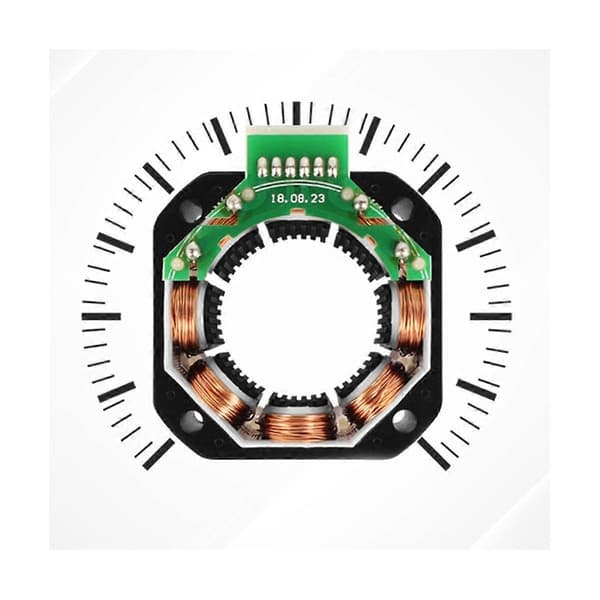 42 Stepper Motor Høyde 48mm Motor med 1000XH2.54 Kabler for 3D-skriver Ekstruder - Sølv