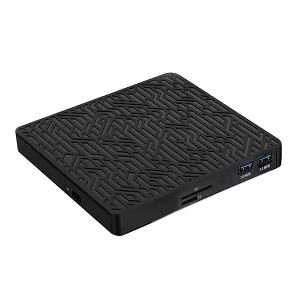 Ekstern Blu-ray-drev, USB 3.0 Type-C CD DVD-brænder med 3D Blu-ray-afspiller, Multifunktionelt eksternt DVD-drev til bærbar computer MacBook Air
