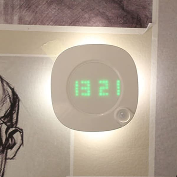 Intelligent tidsstyret menneskekropssensorlampe LED soveværelse sengelampe