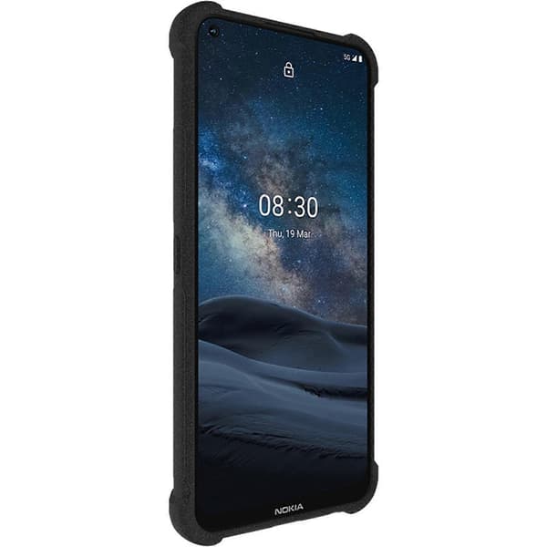 IMAK All-inclusive Shockproof Airbag TPU Case with Screen Protector For Nokia 8.3 5G [DB]