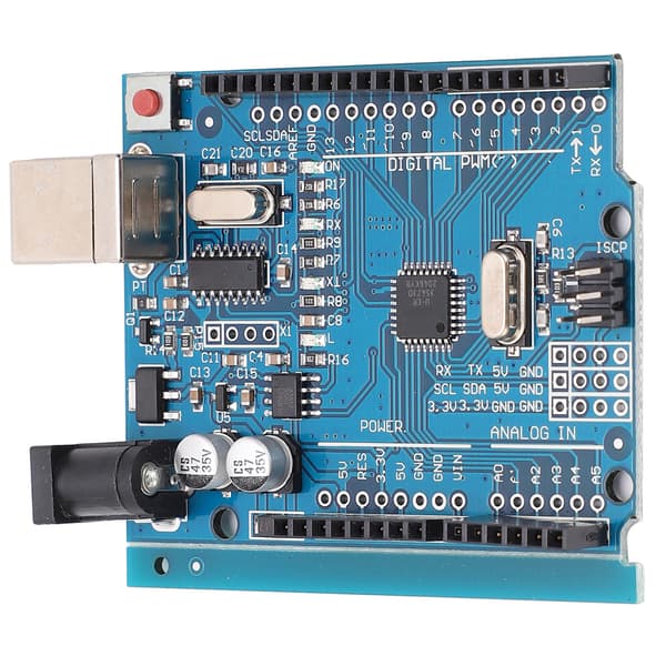 Utviklingskortmodul med mikroprosessorkontroller for R3