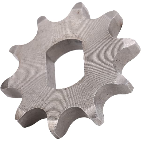 10-tands stålkedjehjul, reservdel för elektrisk trehjuling, 12,7 x 17,8 mm innerdiameter