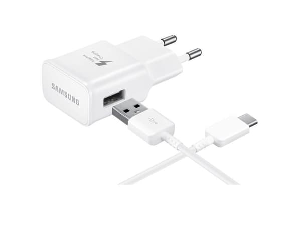 Snabbladdare - Väggladdare och laddningskabel med USB-C