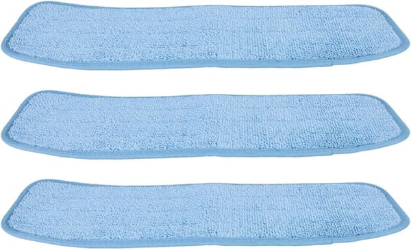 Mikrofibermoppputer for spraymopper, designet for dyp rengjøring, vaskbare for absorberende erstatning, gjenbrukbare A