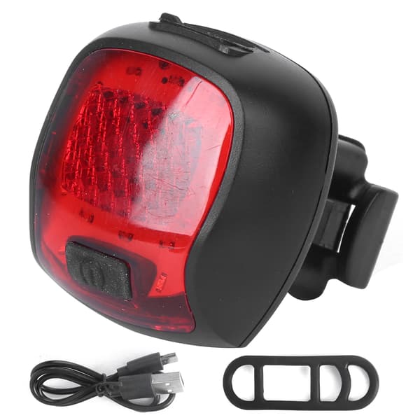Bicycle Taillight USB Charging Mountain Bike Warning Taillight Riding Equipment