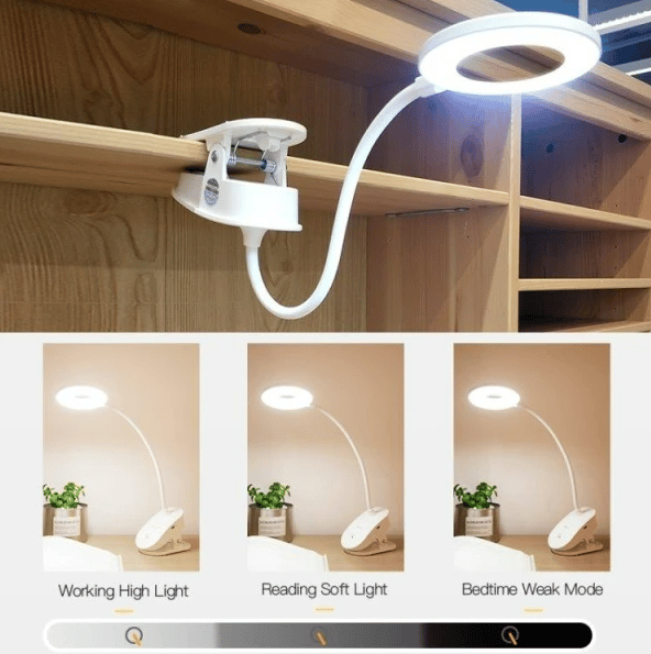 Ladattava LED-lamppu klipsillä - Himmennettävä
