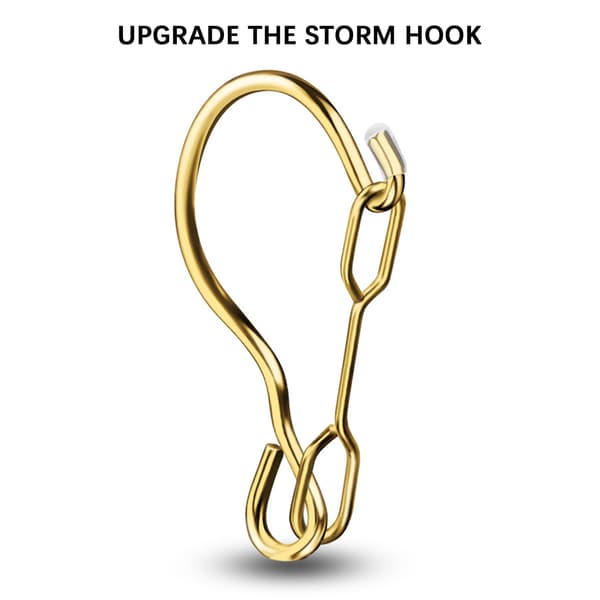 Stainless Steel Sock Drying Rack, Arc-shaped, Space-saving, Sock Clip, Windproof Clothes Hanger for Cloth Diapers, B 1pc B B 1pcs