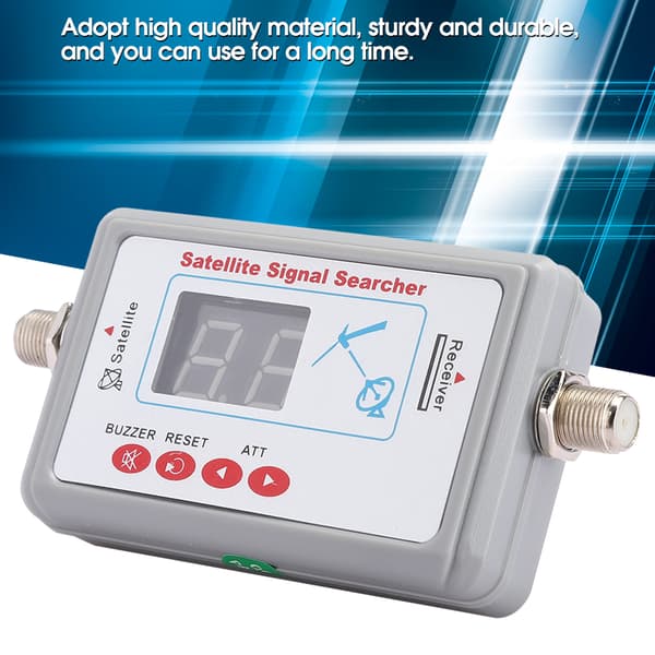 SF95DL Sensitive Satellite Finder Portable Signal Strength Meter with Digital Display