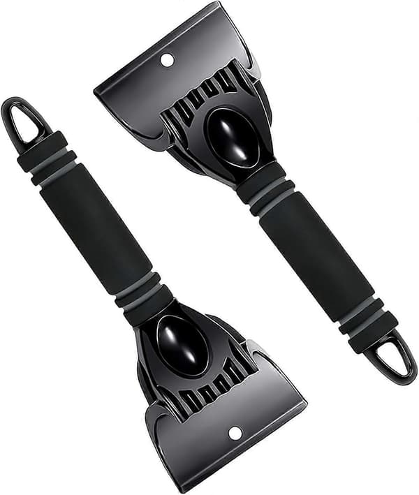 Ice Scraper for Car Windshield, Non-Scratch Car Ice Scraper, Easy to Remove Ice