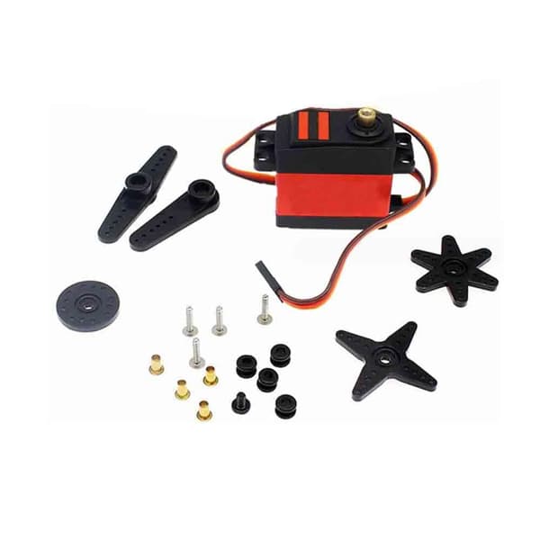 20KG enkeltakse digital servo LD-27MG robotarm metalskal -