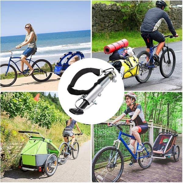 Universell cykelvagnskoppling för cykelvagnar