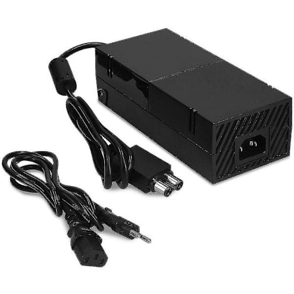 Xbox One Strømforsyning, [Oppgradert Versjon] Xbox AC Adapter Erstatningslader for Microsoft Xbox One, Spenning 100-240V)