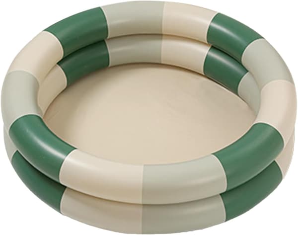 Børn udendørs oppustelig pool, oppustelig soppebassin til have og gård (120 cm) Grøn Green