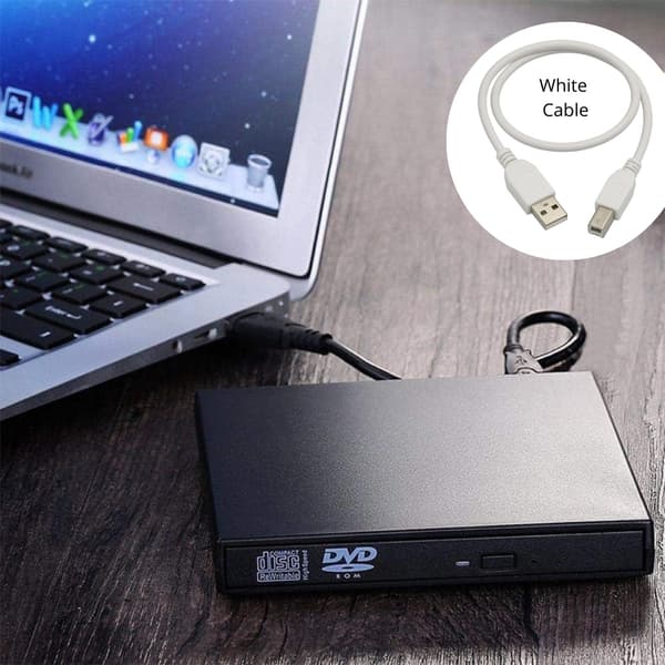 Slim External DVD/CD Burner – USB 3.0