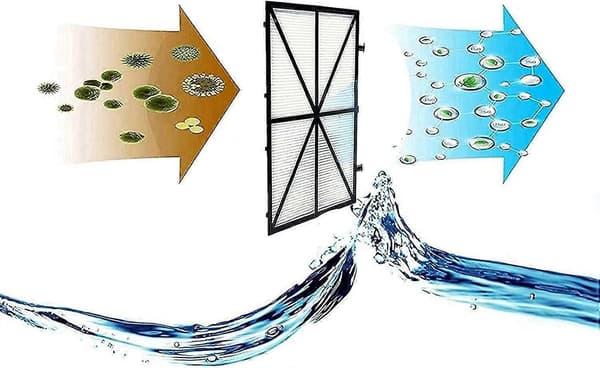 4-pak filter til Maytronics Dolphin Nautilus CC Plus, M400 og M500 robotter (FMY)