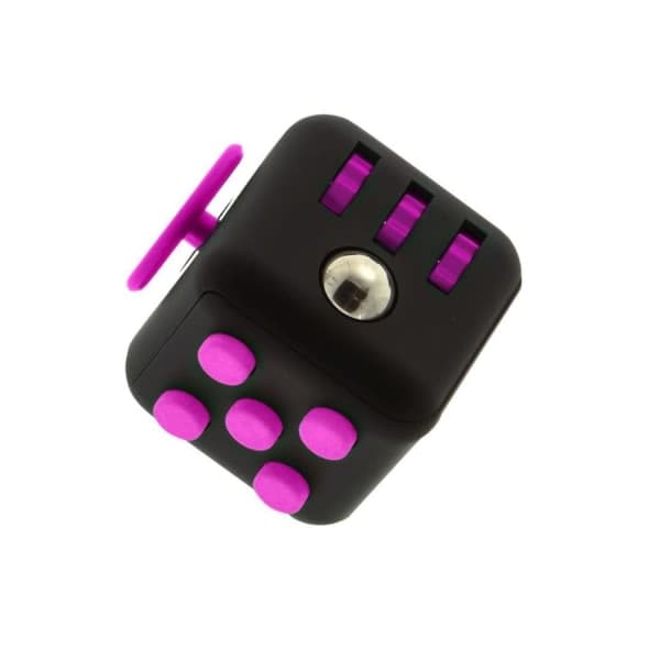 Fidget Cube - Rosa/Sort Multifarvet