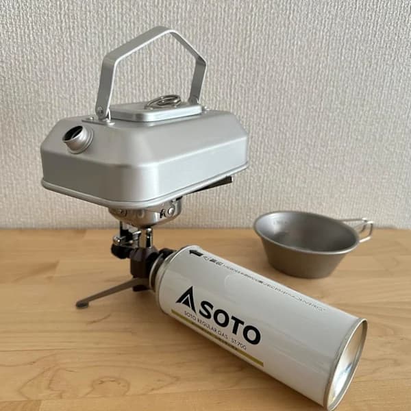 200 ml Camping Kettle Portable Aluminum Camping Coffee and Tea Pot Ultralight