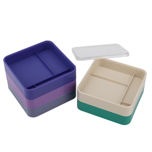 5-Layer Watch Parts Storage Box, Watch Tools for Screw Components, Movements, Hardware Parts (Square)