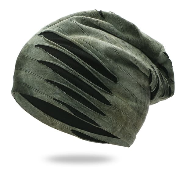 Unisex Slouch Beanie, lysegrøn