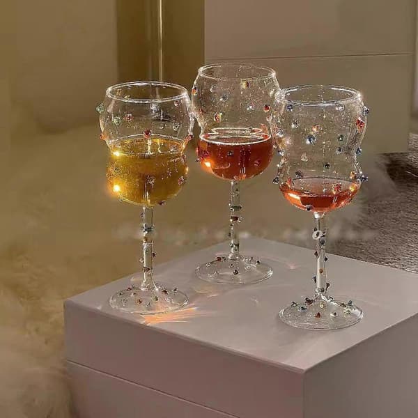 Slikprikket Design Drikkeglas Stilfuld Drikkebæger til Fest Bryllup Hotel