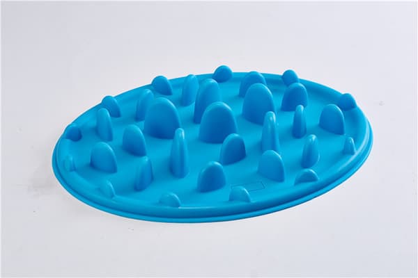 Slow Feeder Dog Bowl and Interactive Silicone Non-Slip Pet Bowl