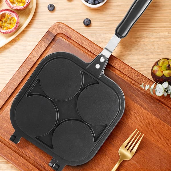 Double-sided Lovely Cartoon Animal Pattern Breakfast Non-stick Frying Pan Cookware