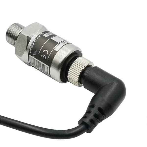 Ny trykomformerkabel tryktransmitter vand gas hydraulisk sensor Sølv Silver