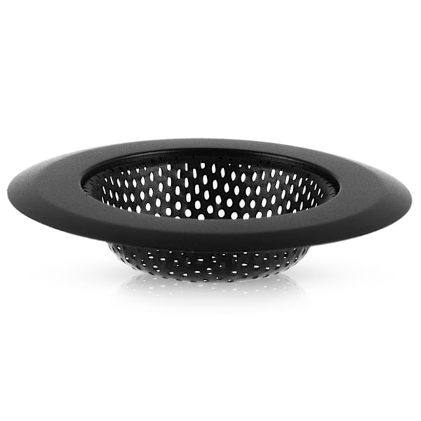 Sort vaskesil 11,5 cm i stål 73