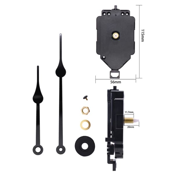 DIY Quartz Pendulum Trigger Silent Clock Movement Mechanism with 16 Music Box Movements Clock Wall Clock Parts-FM-
