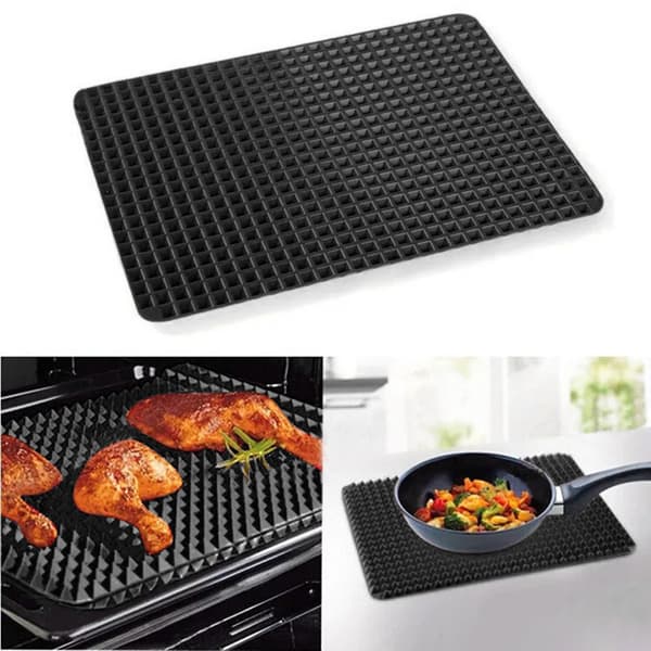 Silikone Bagemåtte Silikone Lakridsmåtte Grill Ovn Bageplade