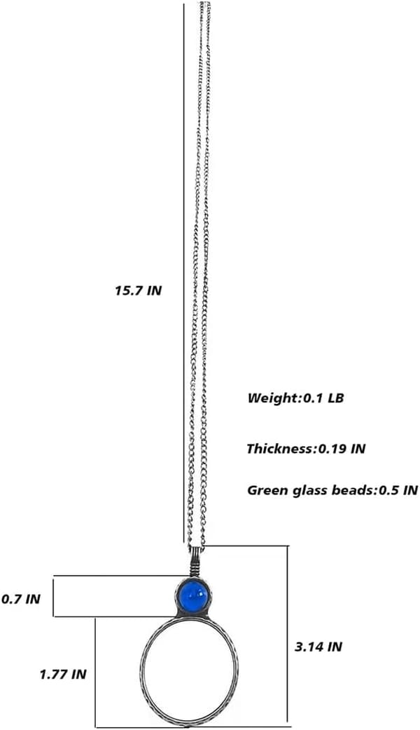 Monokel förstoringsglas, 1 st 10X lins monokel förstoringsglas