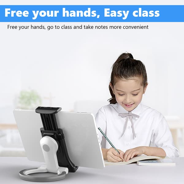 Tablet PC Wall Mount Portable Washable Multifunctional Mobile Phone Accessories Collet White Collet White