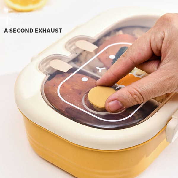 Multi-slids forsegling Bento Box Multipurpose lækagesikker madbeholder til picnic Green