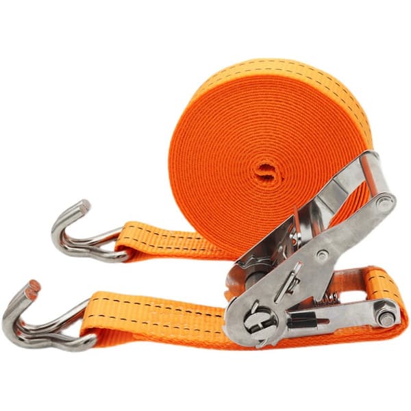 1 pc 2000 kg 6 m Ratchet Strap Tie Down with Tensioner Hook Clamp Strap