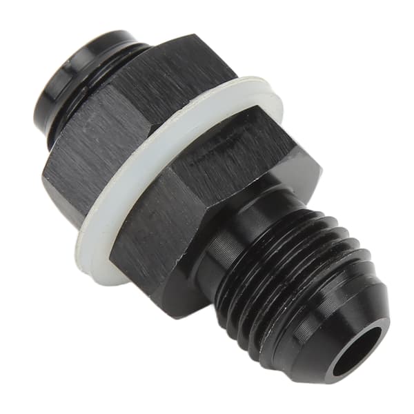 Brændselscellekobling med PTFE-skive sort anodiseret 6061-T6 aluminiumslegeringsforbindelse til de fleste væsker AN6