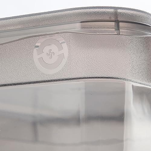Oppbevaringsbokser med Air Control-system, 3-pakning, 3 x 11 l, Bea, Transparent