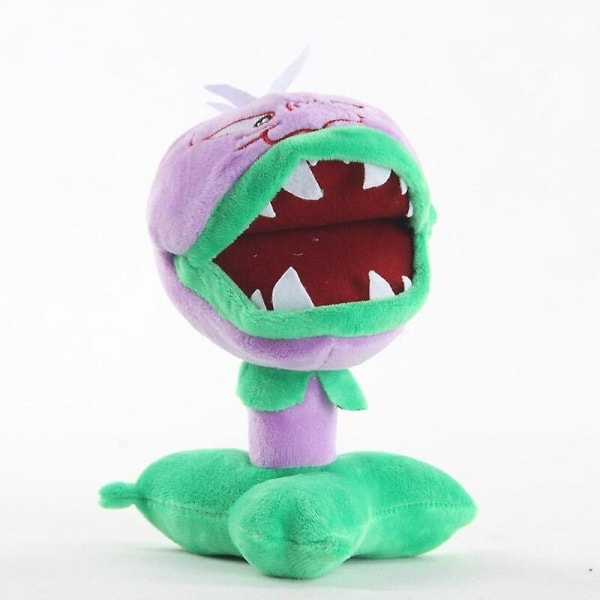 Yhteensopiva Plants vs. Zombies -pehmolelujen lastenlelujen Chomperin kanssa