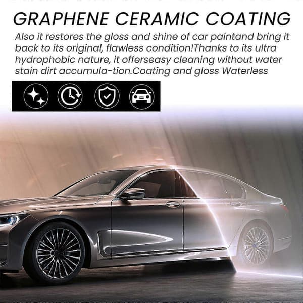 Premium Graphene Ceramic Coating for Cars - Super Waterproof, Scratch-Resistant Shine