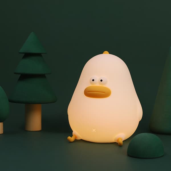 Fat Chicken Sleeping Lamp Bedroom Sleeping Aisle Smart Sensor Simple Bedside Lamp Night Light Pat Lamp