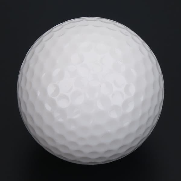 1 stk. elektronisk LED-farveblinkende golfbold til mørkesportstræning