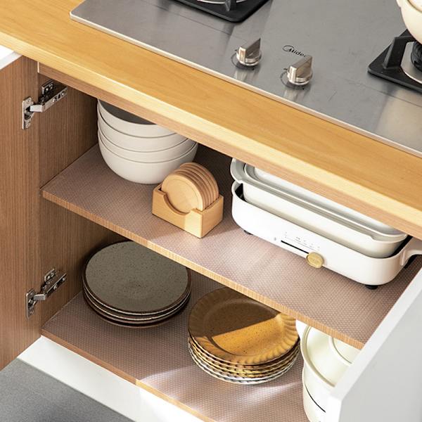 Hyllfoder lådfoder skåpfoder halkfri EVA klara mattor för kylskåpslåda hyllor skåp förvaring köksmatta mattor och