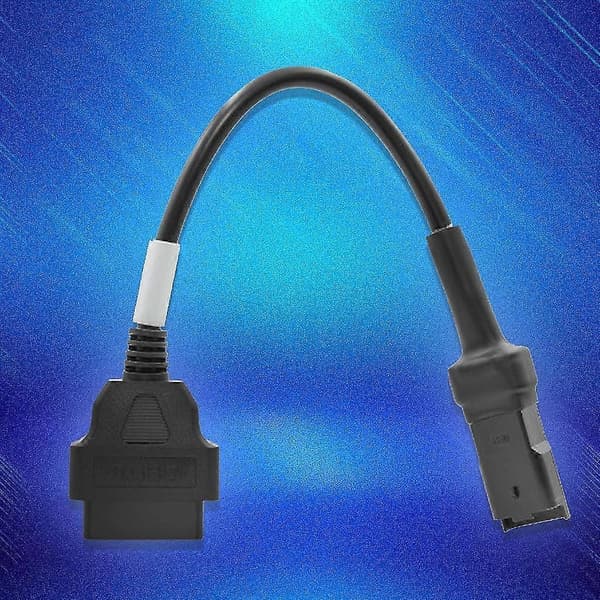 4-bens til 16-bens motorcykel Obd2-stik Diagnostikkabeladapter til