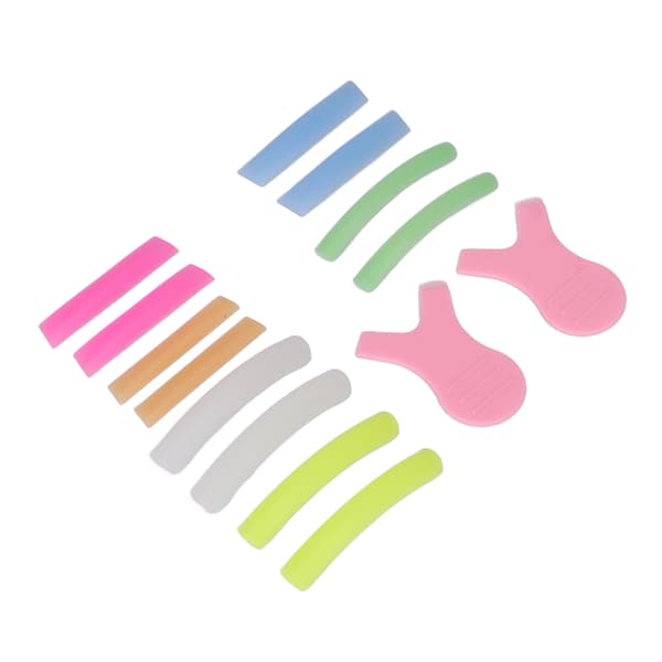 6 Pairs Eyelash Perm Pads Silicone Reusable Various Sizes Professional Soft Safe Lash Lift Pads