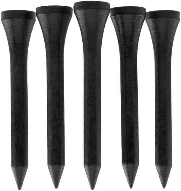 100 stk. Golf Tee | Castle Golf Tee | Standard Golf Tee | Miljøvenlige og holdbare Golf Tee