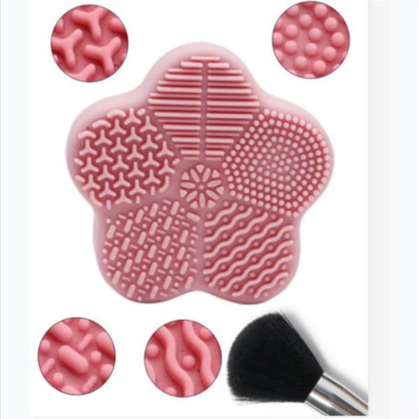 Makeup Brush Cleaner, 2 in 1 Makeup Brush Cleaning Pad, Sponge Ma