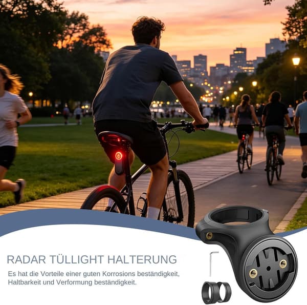 Seteklemme - lett erstatningsbrakett i nylon, sykkelsetemontering leveres med 2 avstandsstykker Comes with 2 spacers