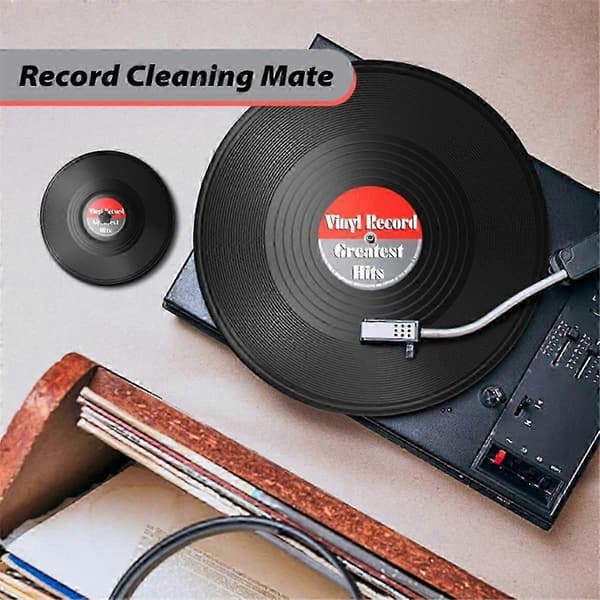 12\" Vandtæt Vinylplade Etiketbeskytter Sort svart