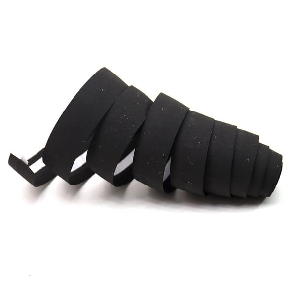 2 Pcs Bicycle Handlebar Tape Non-slip Bike Handle Strap Cork Wrap with Bar Plugs