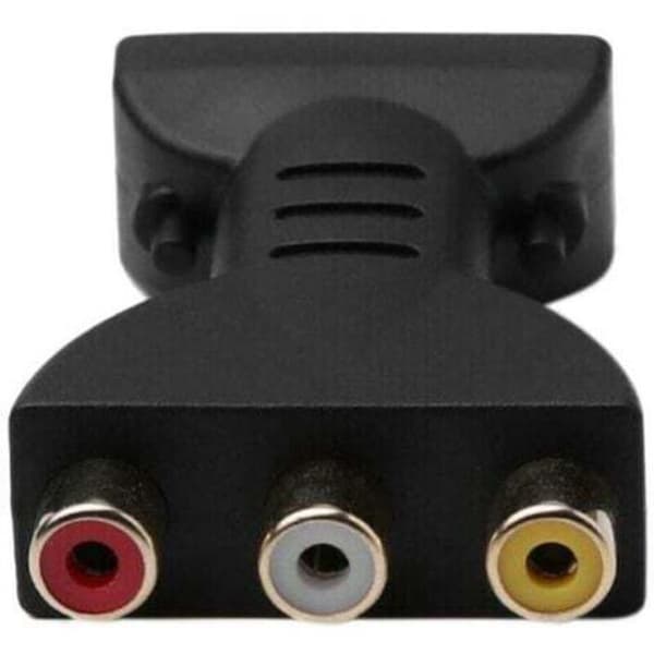 HDMI Han Til 3 RCA Hun Komposit AV Lyd Video TV Konverter Adapter