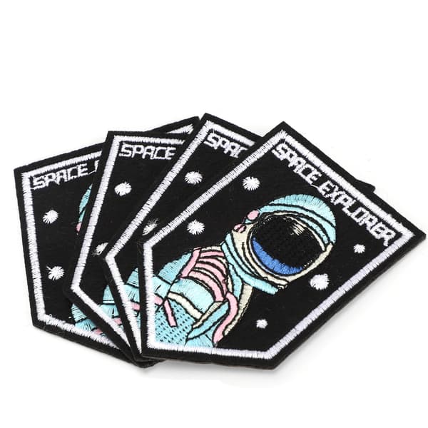 8st Adventure Pattern Embroidery Patch Sew On Stickers Clothes Applique DIY Clothing Decoration